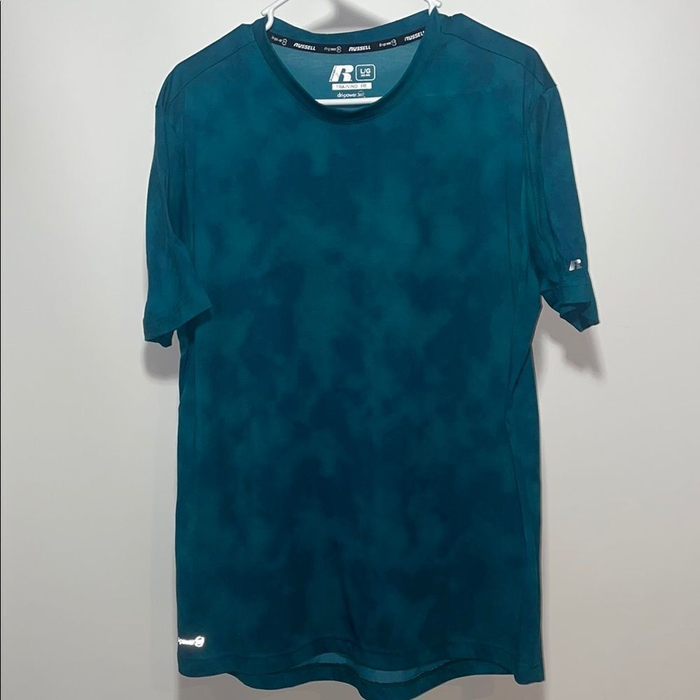 Russell Athletic Blue Short Sleeve Performance Tee